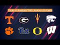 Picks n’ Analysis Week 12/Is Oregon on Upset Alert!? #CFB