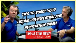 Tips to Boost Your Real Estate Listing Presentation and Negotiation Game | TAKE A LISTING PODCAST