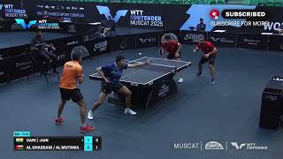 Dani/Jain vs Al Ghassani/Al Mutawa | MD R16 | WTT Contender Muscat 2025