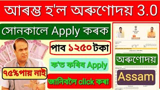 Orunodoi 3.0 Apply Start 2024 _ how to online apply orunodoi 3.0 _ arunodoi 3.0 apply _ orunodoi2024