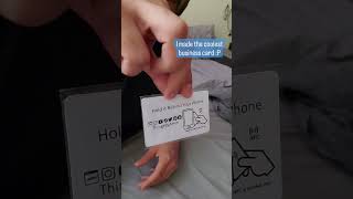 Follow for DIY Easy Tutorial of Professional NFC Business Card