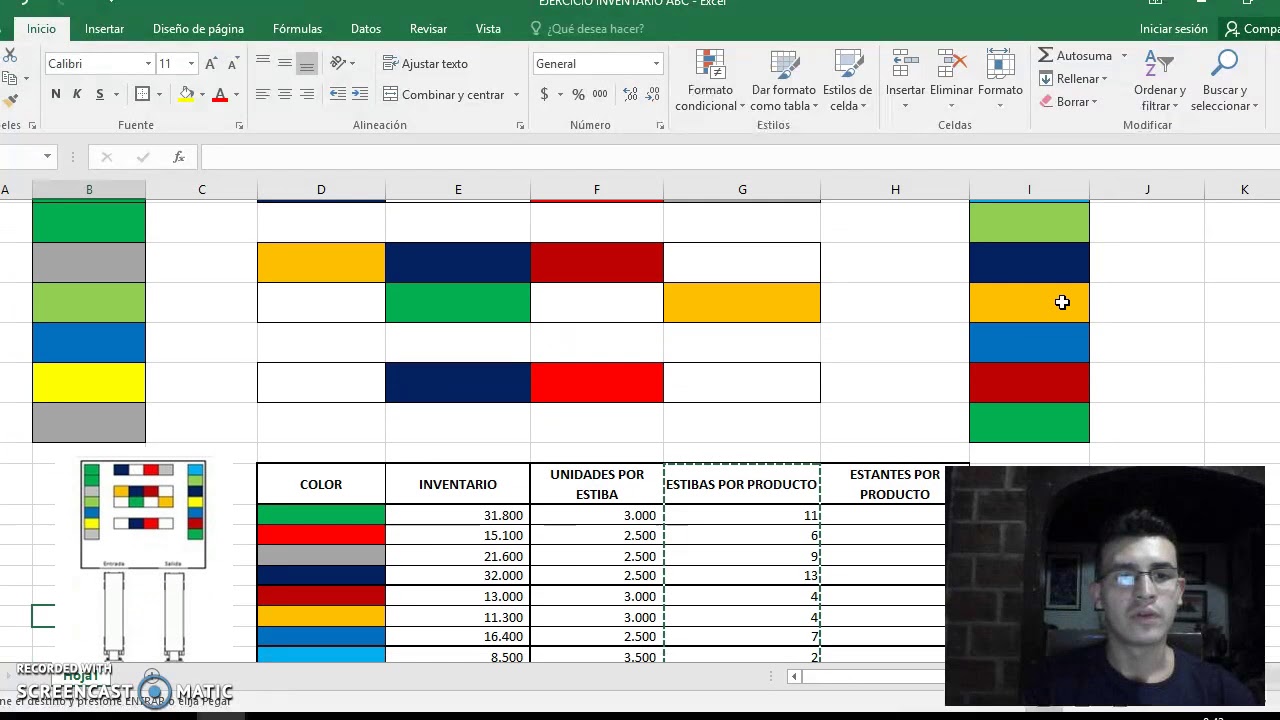 Ejercicio Modelo De Inventario A,B,C - YouTube