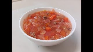 【20無限】 :  紅菜頭 雜菜 牛肉湯 beetroot and beef soup