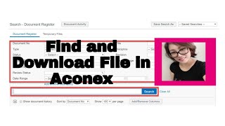Part 6 - Find Document and Download from the Aconex
