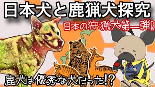 日本の優秀な鹿猟犬〜日本犬と鹿猟〜日本の狩猟犬第一弾