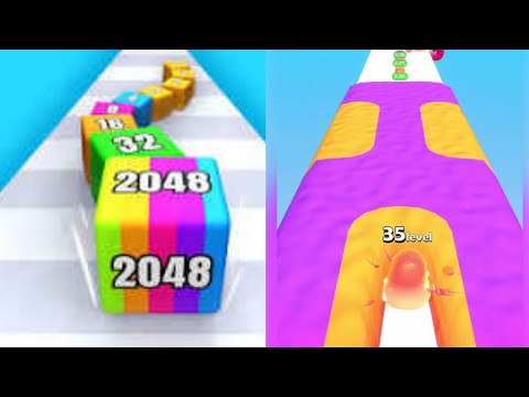 Jelly Tube Run Vs Jelly Raid Gameplay Youtube