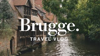 【ベルギー旅行】天井のない美術館　ブルージュを巡る1日🇧🇪 Exploring a beautiful medieval city, Bruges.