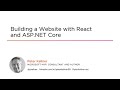 Building a Website with React 16 and ASP.NET Core 2 Course Preview