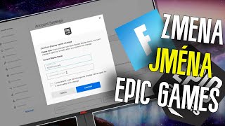 Jak změnit jméno ve Fortnite - Jak změnit jméno u Epic Games - změna jména ve Fortnite