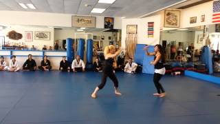 FMA demo at GM Chong Martial Arts School