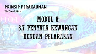 PA TING 4: MODUL 8 PENYATA KEWANGAN MILIKAN TUNGGAL DENGAN PELARASAN