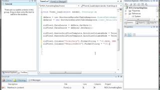 Formatting Data In RadGridView for WinForms