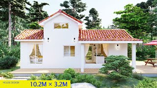 Tiny House | Small House | 10.2m x 3.2m (32.6sqm) | 2Bedroom