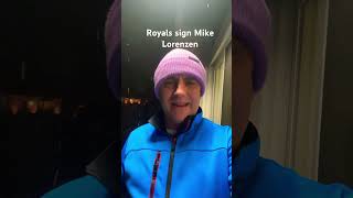 Royals sign Mike Lorenzen #breakingnews #royals #mlb #youtubeshorts