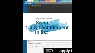 Python Tricks - Swap first and last element in the list
