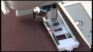 SINGER® 1-Step Computerized Buttonhole Presser Foot w/Underplate Tutorial