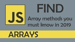 find and findIndex in JS - [ Array methods you must know in 2019 ]