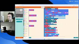 A new section of our 1v3 game in MakeCode Arcade!