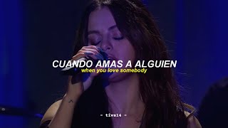 Coldplay & Selena Gomez - Let Somebody Go (Live Performance Video) || Sub. Español + Lyrics