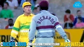 SIR VIV RICHARDS ON FIRE !! Most Aggressive inning !!