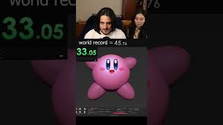 Kirby 3D model Speedrun Any % World Record 41.2 s