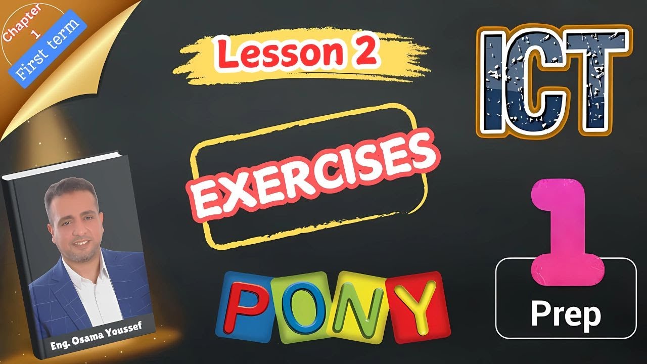 Ict Prep1 Lesson2 Exercises Youtube