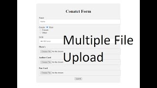 Upload Multiple Files with Google Apps Script | Web Application Tutorial