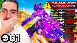 CETTE 61 KILLS SOLO VS SQUAD M'A FAIT SHADOWBAN DE WARZONE...