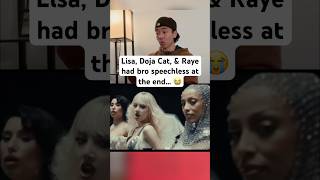 LISA - BORN AGAIN feat. Doja Cat \u0026 RAYE (Official Music Video) REACTION! 😍 #shorts