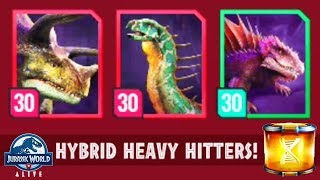 LEVEL 30 MAGNAPYRITOR HYBRID HEAVY HITTERS EPIC STRIKE EVENT!!! (JURASSIC WORLD ALIVE)