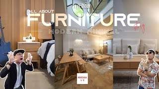 เรื่องเฟอร์ฯไม้โอ๊คคุมโทนทั้งหลัง เต็มทุกห้อง แต่งทั้งบ้าน The Narrow House | MASAA FURNITURE