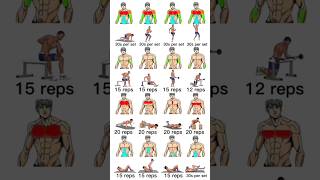 30 days *make a body * all excercise  in short  #shorts  #gym  #trending