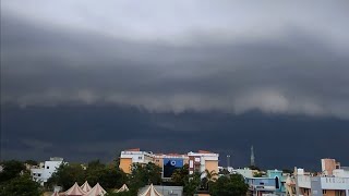 Cloud burst 4k timelapse of Chennai | chennai rains | thunderstorms #chennai #rains #4k #timelapse