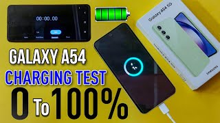 Samsung Galaxy A54 0 To 100% Charging Test With 25Watt Charger !! DISAPPOINTED | Please Improve This