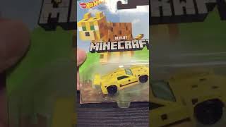 【Hot Wheels】Minecraft Character Cars -Ocelot Vehicle -  風火輪小汽車 麥塊 豹貓車車 開封