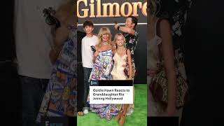 When it comes to her granddaughter Rio's career, Goldie Hawn is throwing her reservations overboard