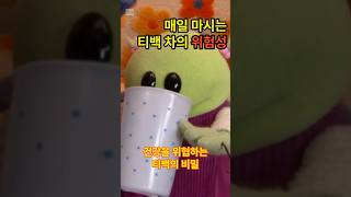 매일 마시는 티백 차의 위험성 #티백 #미세플라스틱 #건강정보 #생활건강 #생활건강이야기