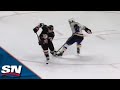 Jeff Skinner Dances Through Multiple Defenders And Finishes Backhand Vs. Blues