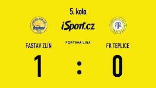 FK Teplice vs FC Fastav Zlín 5.kolo Het liga