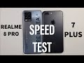 Realme 8 Pro vs Iphone 7 Plus Speed Test