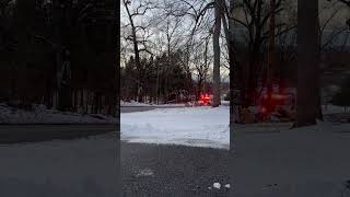 Police and Station 22 responding to an accident.  #firetruck #police #engine #firefighter #medical