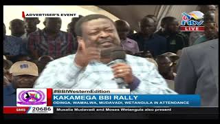 BBI in Kakamega: Nimekuja kumaliza fitina - Musalia Mudavadi