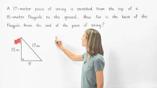 Pythagorean Theorem Word Problems | Math Placement | ALEKS | TSI | ACCUPLACER | PERT | MathHelp.com