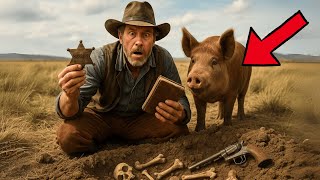 The Rancher’s Pig Kept Digging One Spot… Until They Found What Was Missing