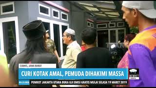 Pencuri Kotak Amal Dihakimi Massa