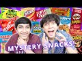 INDIANS TRYING FOREIGN MYSTERY SNACKS & CANDY!!! *MUKBANG*