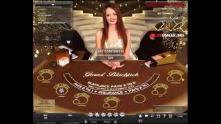 Grand Blackjack (Playtech live deal)