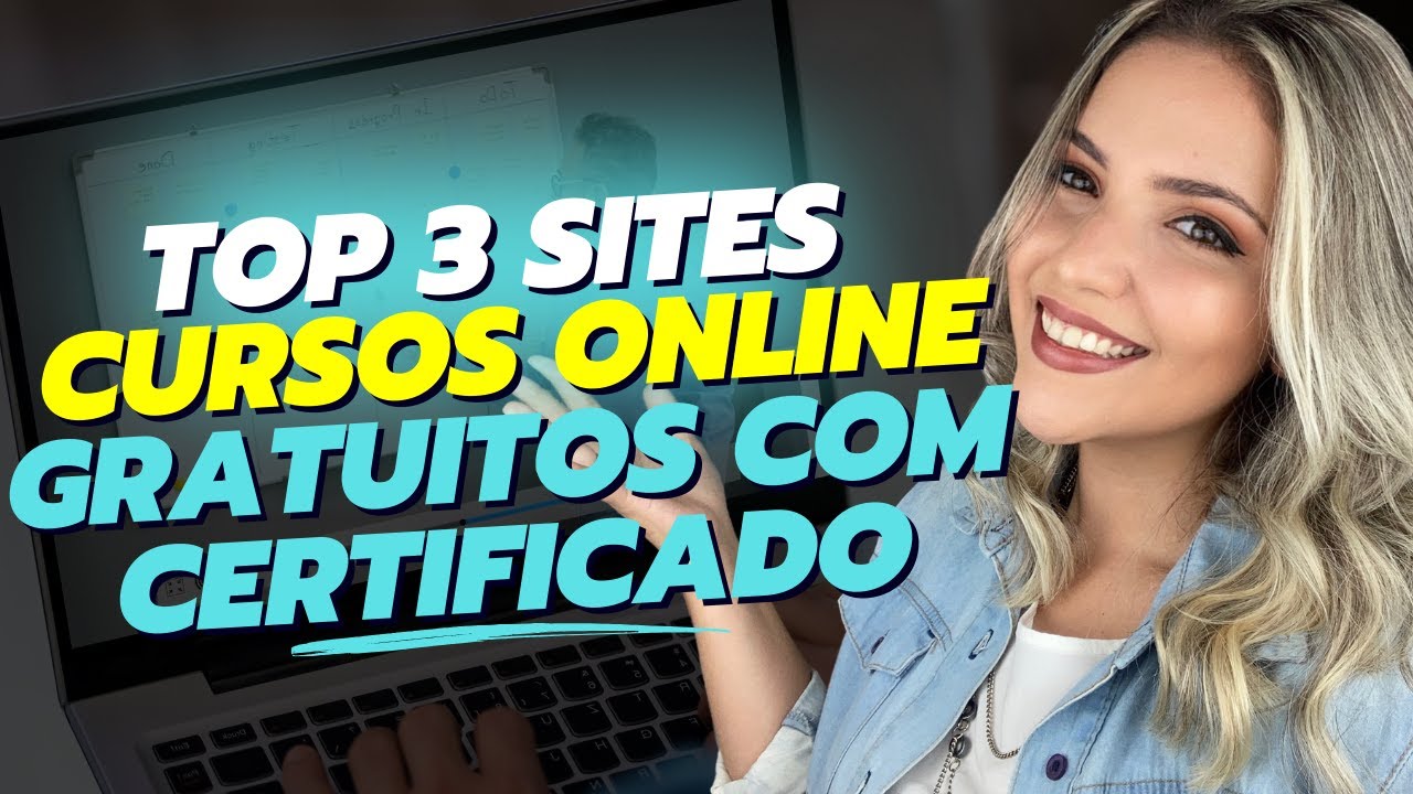 🔝 TOP 3 SITES Com CURSOS ONLINE GRATUITOS Com CERTIFICADO GRÁTIS | Mari ...