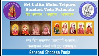 SLMTS VEDAM - TRACK 3 - GANAPATI SHODASA POOJA