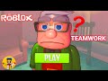 Roblox TEAM GRANDPA ESCAPE!👴🏻 TEAMWORK OBBY